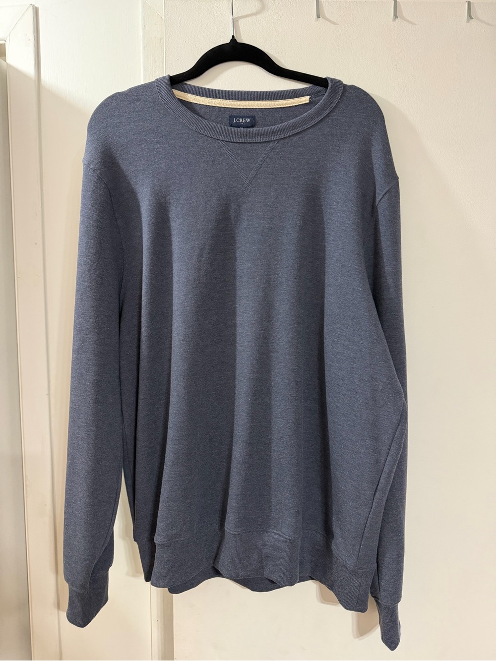 J. Crew Men's Crewneck Sweater - Heather Slate Blue